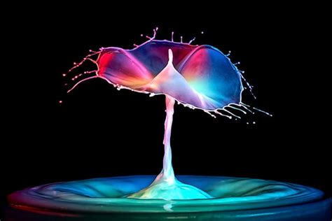 New High Speed Liquid Splash Photographs By Markus Reugels Colossal