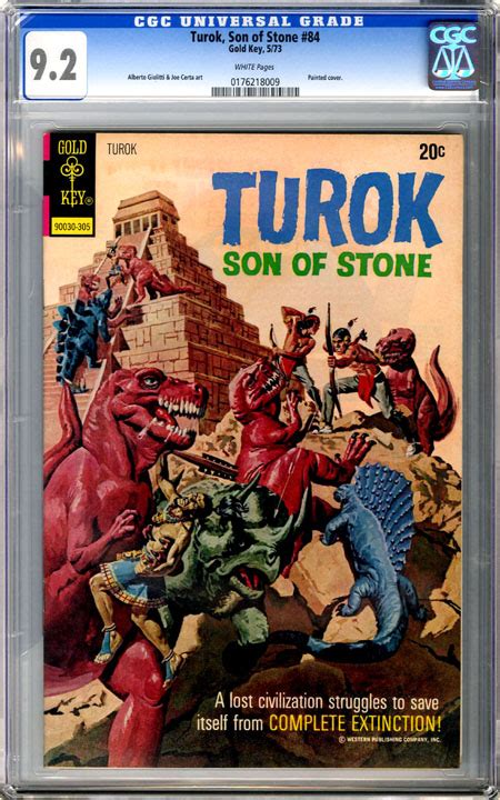 Turok Son Of Stone 84 CGC
