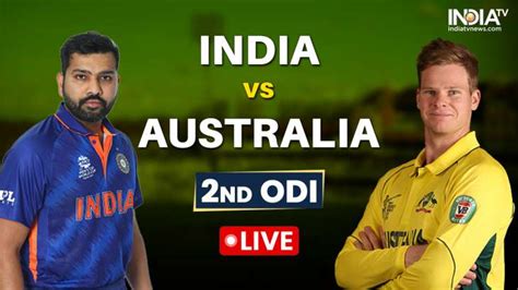 Ind Vs Aus 2nd Odi Highlights Australia Win By 10 Wickets Cricket