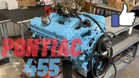 Awesome Pontiac 455 Engine On The Run Stand Youtube