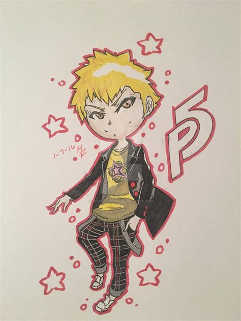 Ryuji Sakamoto By Mizushimaren On Deviantart