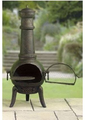 Black iron set golf clubs. Large 125cm Black Cast Iron Chiminea BBQ With Swing Out ...
