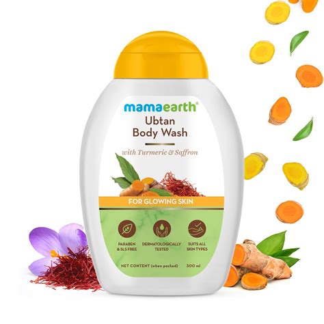 Ubtan Body Wash With Turmeric And Saffron Mamaearth