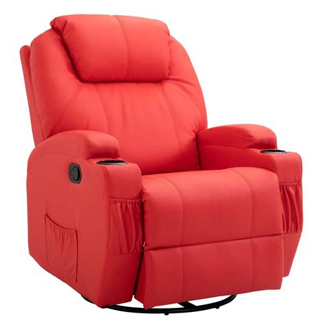 Red Leather Recliner Chair Lukasbragato