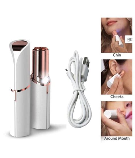 rechargeable 18k gold plated flawless facial hair remover onide lk