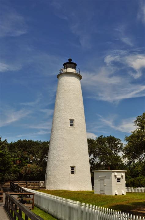 Wc Lighthouses Ocracoke Lighthouse Ocracoke Island North Carolina