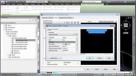 It's likely that i uninstalled something wrong or something in the second. AutoCAD Civil 3D Tutorial | Toolspace Settings ...