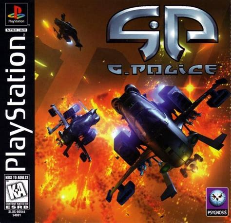 G Police Ps1 Playstation 1 Helicopter Game Robot Watch