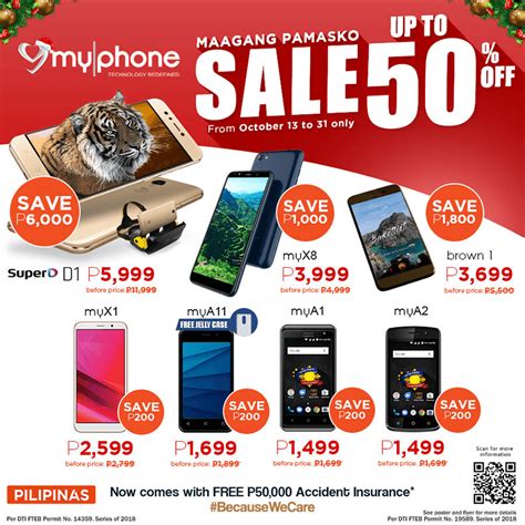 Sale Alert Myphone Announces Up 50 Percent Off Promo On Select