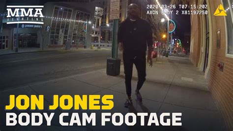 Watch Bodycam Footage Of Jon Jones Dwi Incident Grappling Insider