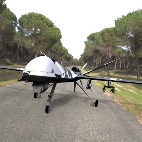 Raptor Unmanned Drone For Poser 3d Cgtrader
