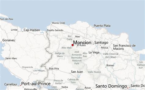 Monción Moncion Location Guide Citytripslive