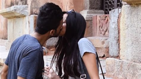 Kissing Prank India Avrpranktv Youtube