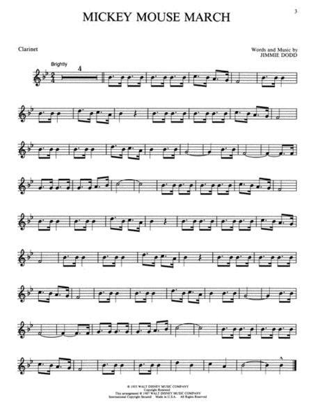 Disney clarinet free sheet music. Easy Disney Favorites - Clarinet By Various - Softcover Clarinet Solo Songbook And Accompaniment ...