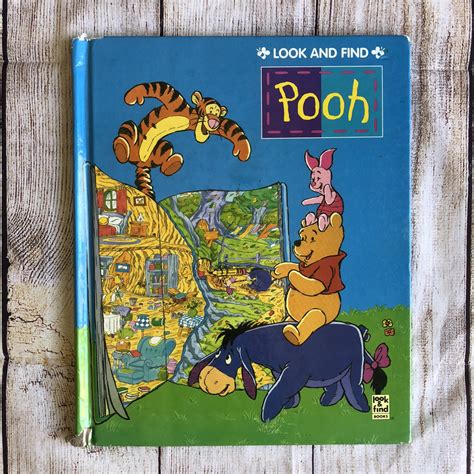 Look And Find Winnie The Pooh Hardback Book