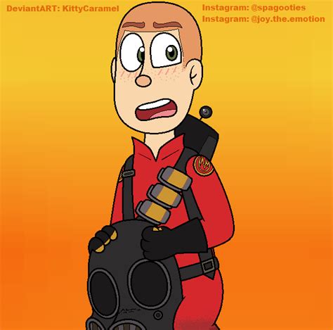 Pyro Without Mask By Spagooties On Deviantart