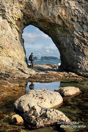 This is a map of the hidden valley nature trail (50 kb), located near the hidden valley campground and picnic area off of park boulevard. Hiker at Hole in the Wall at Rialto Beach - Olympic ...
