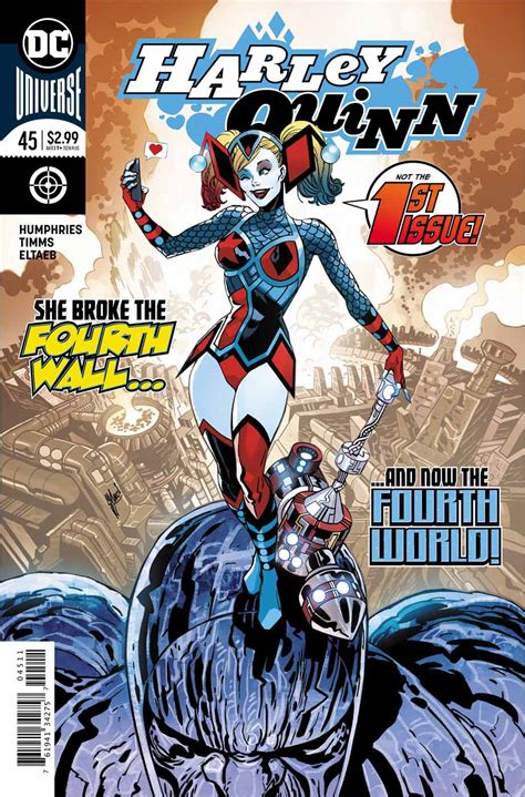 Page Preview And Covers Of Harley Quinn 45 Comic