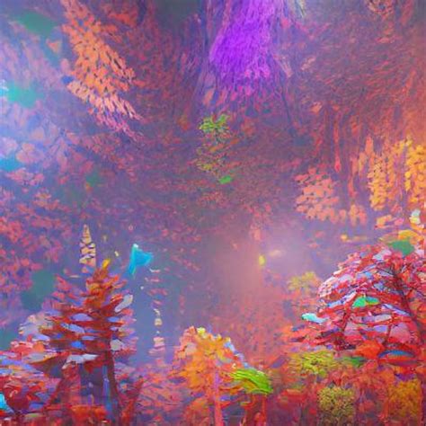 Colorful Forest Ai Generated Artwork Nightcafe Creator