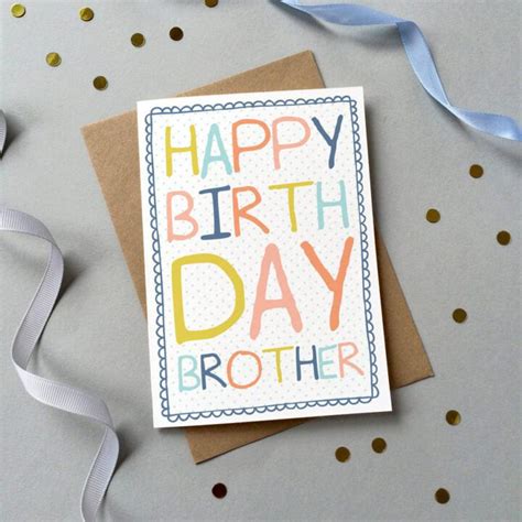 25 Wonderful Happy Birthday Brother Greetings E Card Images Picsmine