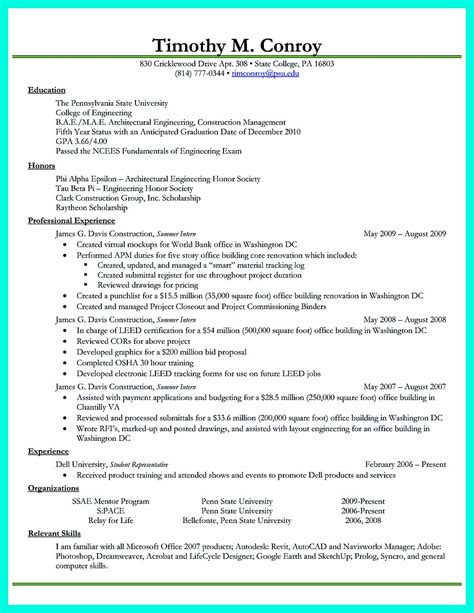 Make sure you choose the right resume format to suit your unique experience and life situation. Best College Student Resume Example to Get Job Instantly