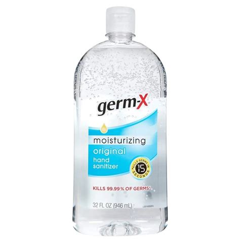 Germ X Moisturizing Original Hand Sanitizer 32 Oz