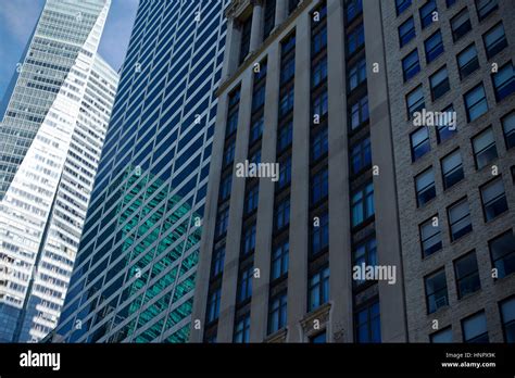 Office Buildings In New York City Usa Stock Photo Alamy