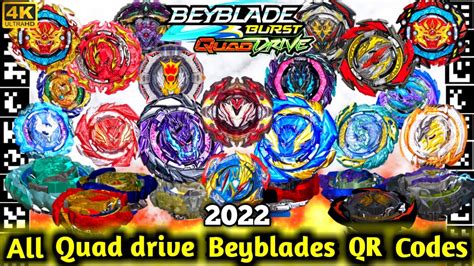All Quad Drive Beyblades Qr Codes New Beyblade Qr Codes