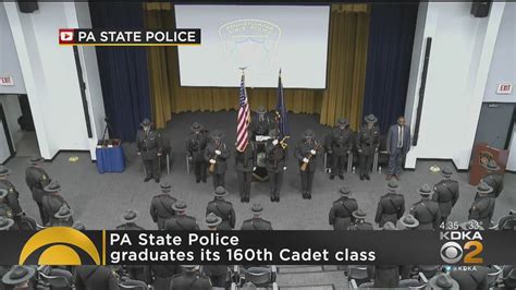 Pennsylvania State Police Graduates Its 160th Cadet Class Youtube
