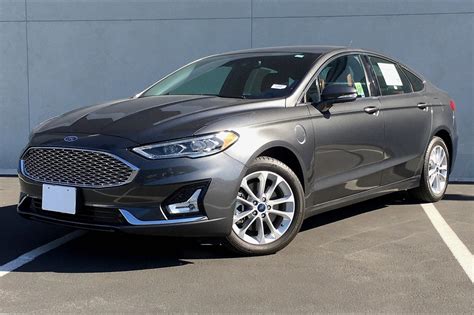 Certified Pre Owned 2019 Ford Fusion Energi Titanium Fwd 4d Sedan