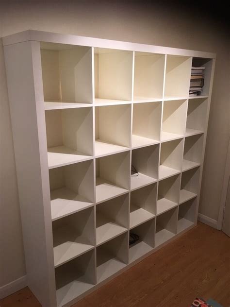 Our house was built in 1957, when tvs were pieces of furniture. IKEA Kallax Shelving Unit - 5x5 - White | in Windlesham, Surrey | Gumtree