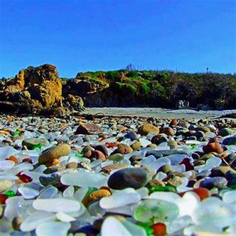 Glass Beach Fort Bragg California I Went Here Once It Was Beautiful