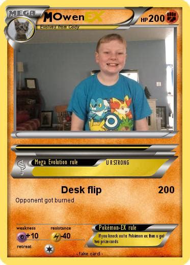 Pokémon Owen 529 529 Desk Flip My Pokemon Card