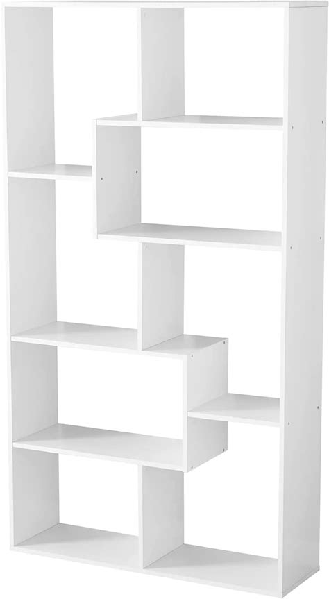 Cenmoo 71 Tall Bookcase And Bookshelf Modern 8 Cube