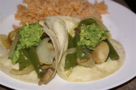 veggie tacos  spanish rice recipe  dinners