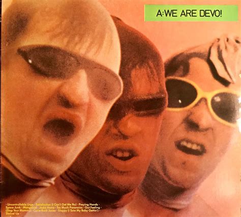 Schorsch Kamerun On Devo Q Are We Not Men A We Are Devo 1978