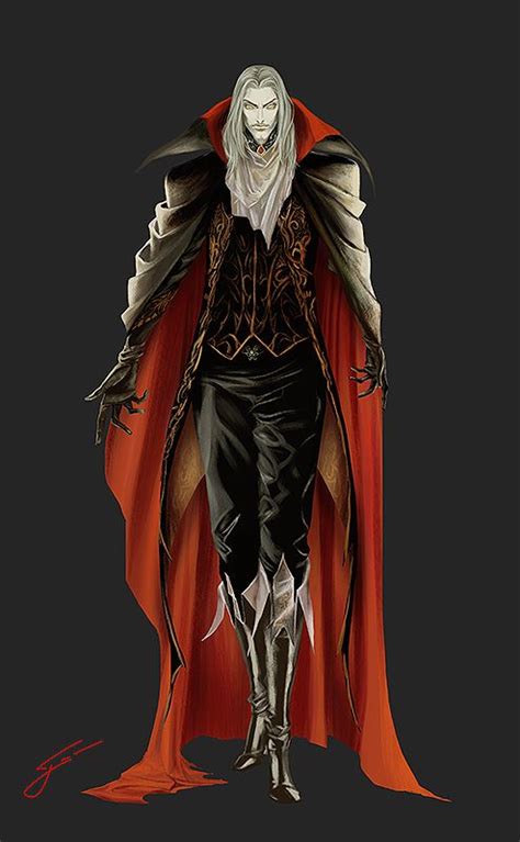 Draculathe Count Castlevania Umbra Of Sorrow Fan Project Vampire