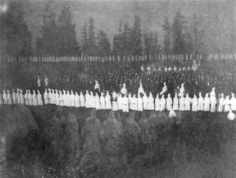 July 14th 1923 The Ku Klux Klan Holds Its First Konvention In The State Of Washington As