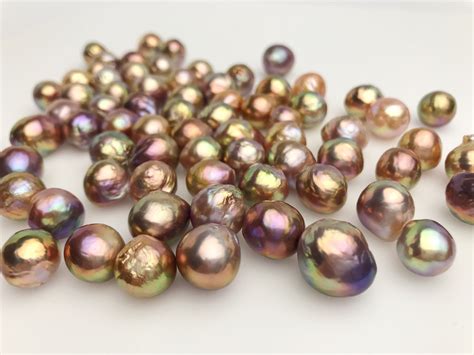 Aaa Metallic Edison Loose Pearls 11mm To 12mm Edm