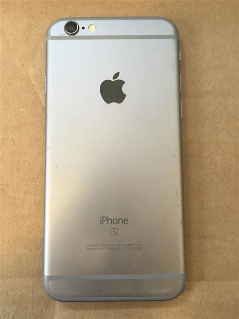 Apple Iphone 6s Unlocked Grey 128gb A1633 Ludz22985 Swappa