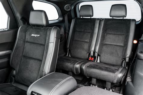 2018 Dodge Durango Srt Rear Interior Seats Motor Trend En Español