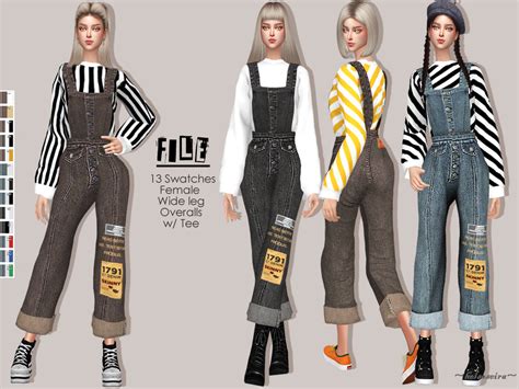 Short Overall Fullbody The Sims 4 Download Simsdomina