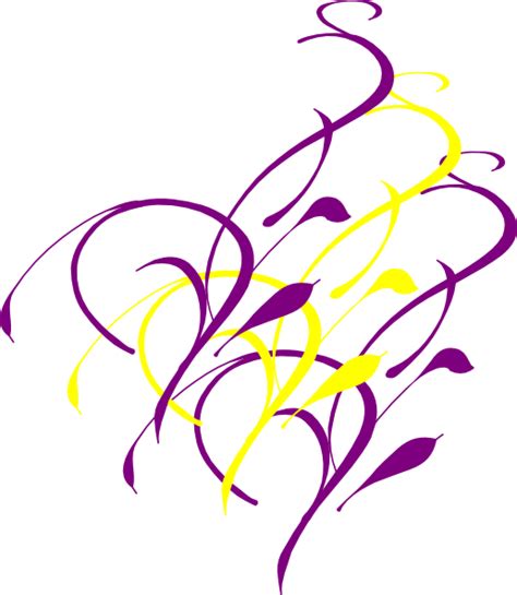 Purple Yellow Etc Clip Art At Vector Clip Art