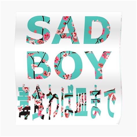 Sad Boy Vaporwave Aesthetic Poster For Sale By Rmorra Redbubble
