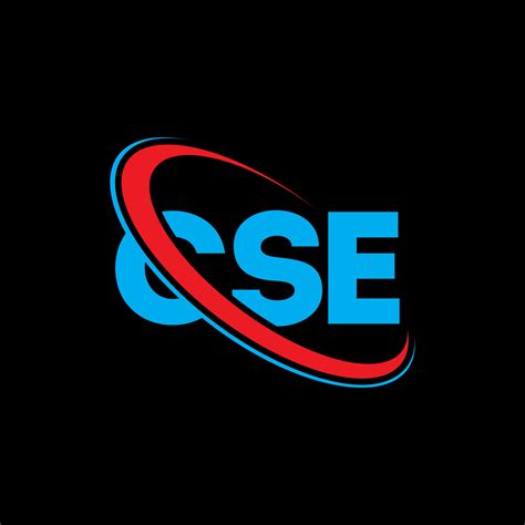 CSE logo. CSE letter. CSE letter logo design. Initials CSE logo linked