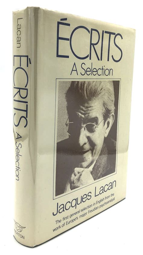 Jacques Lacan Ecrits A Selection 1st Edition 1977 Ebay