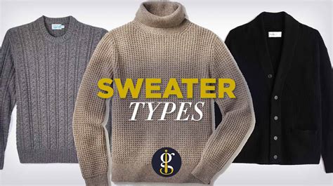 Collection Of 80 Best Types Of Knit Sweaters Today