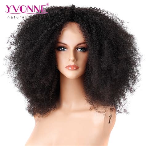 Factory Price Human Hair Afro Kinky Curly Lace Front Wig China Wig