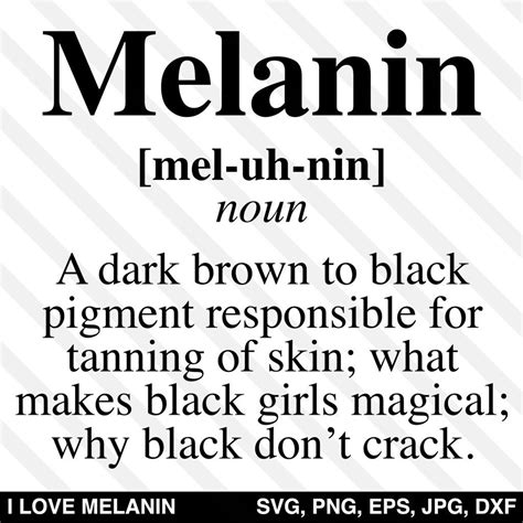 Melanin Definition Svg Black Girl Magic Quotes Black Women Quotes I
