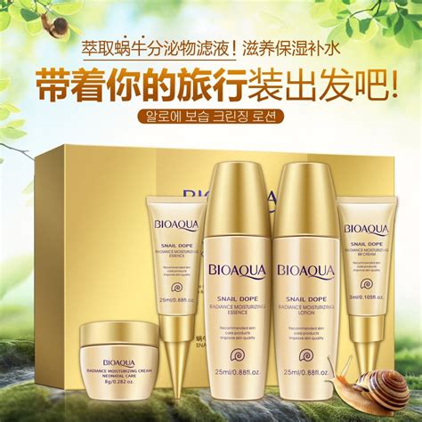 Bioaqua Face Care Cream Skin Care Set Travel Anti Aging Whitening